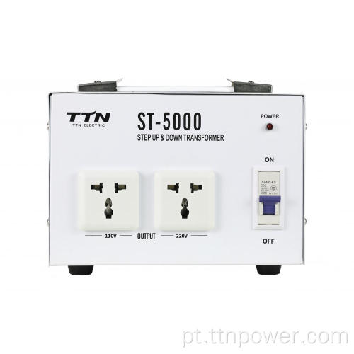 Transformador doméstico de 8000W de 220V a 110V